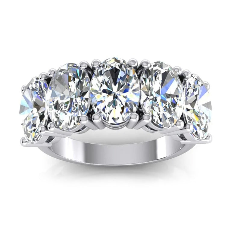 Echter Diamant Memoire-Ring 5 Karat