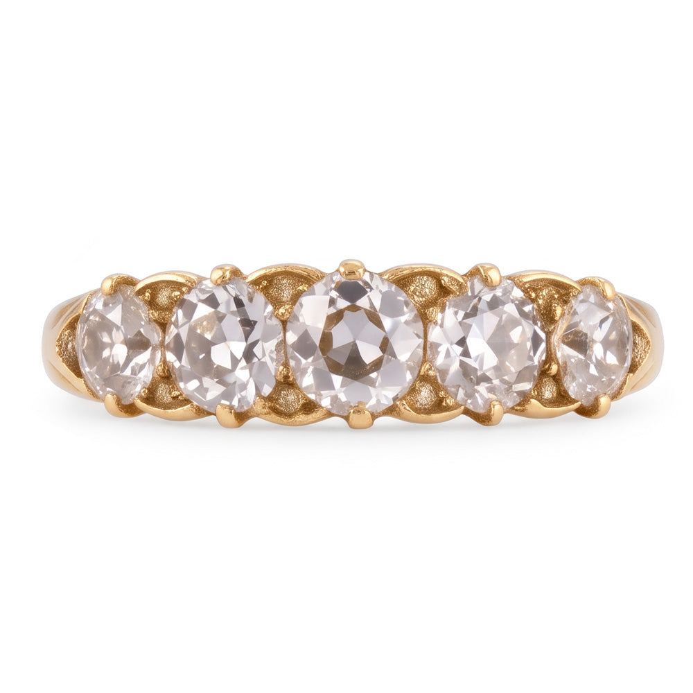Echter Diamant Memoire-Ring 5 Karat