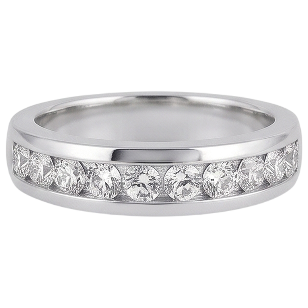 Echter Diamant Ring 0.60 Karat - Platin