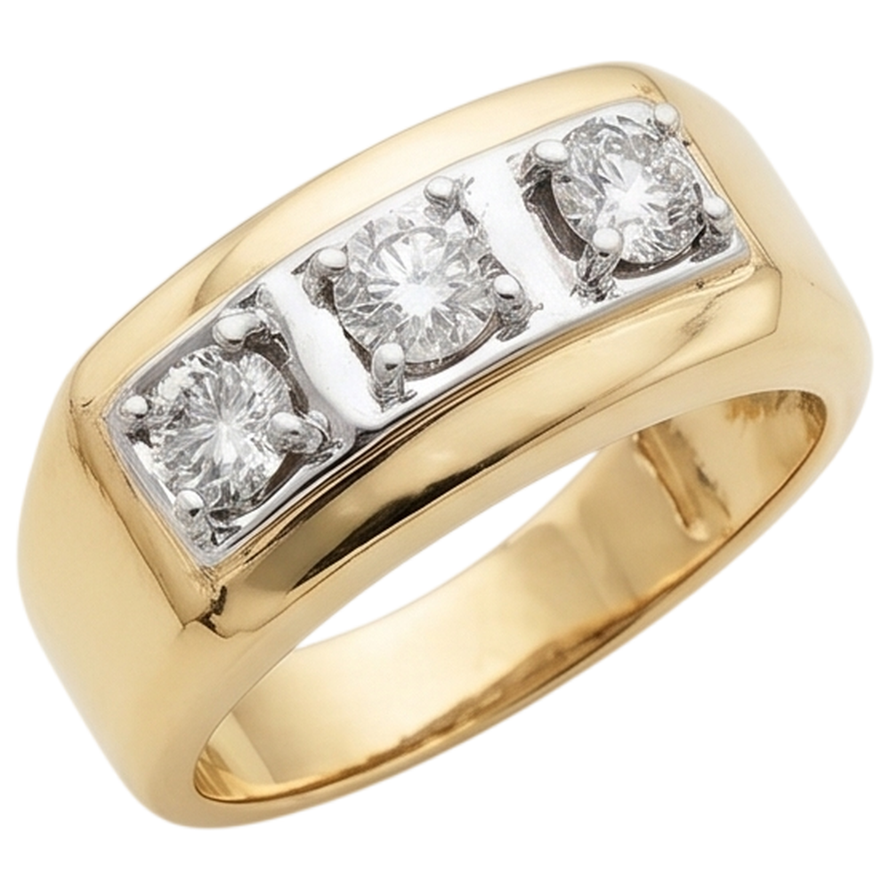 Echter Diamant Ring 0.75 Karat