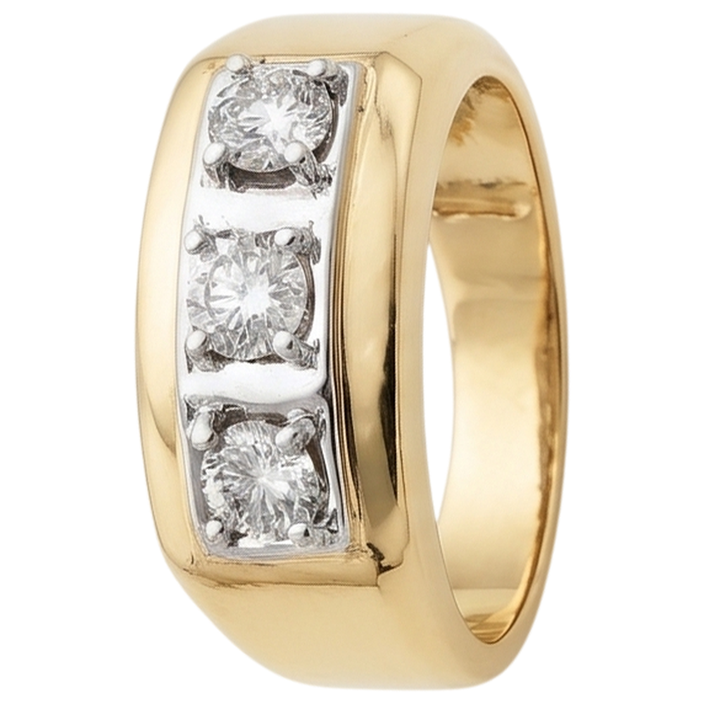 Echter Diamant Ring 0.75 Karat