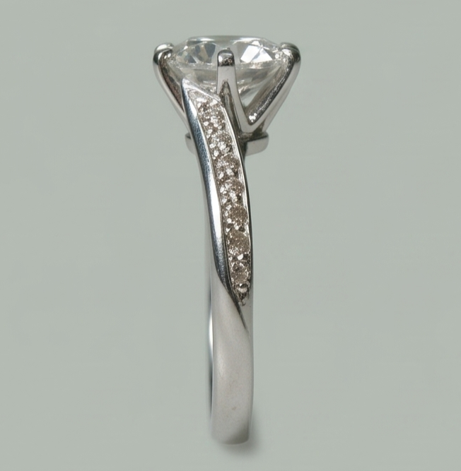 Echter Diamant Ring 1.36 Karat