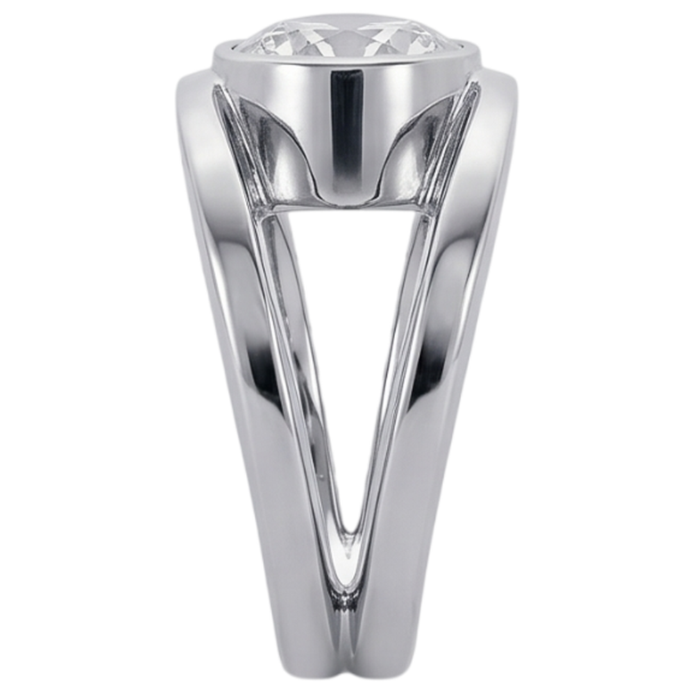 Echter Diamant Ring 1.50 Karat - 14K Weissgold