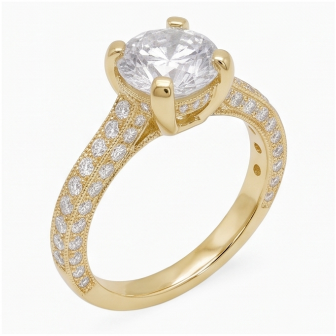 Echter Diamant Ring 1.50 Karat