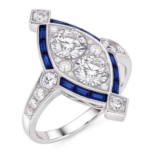 Echter Diamant Ring 1.75 Karat