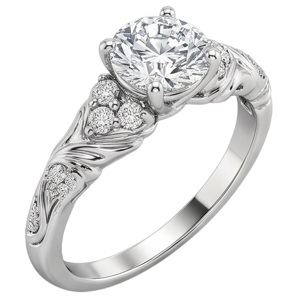 Echter Diamant Ring 1.85 Karat