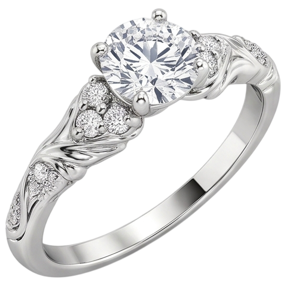 Echter Diamant Ring 1.85 Karat