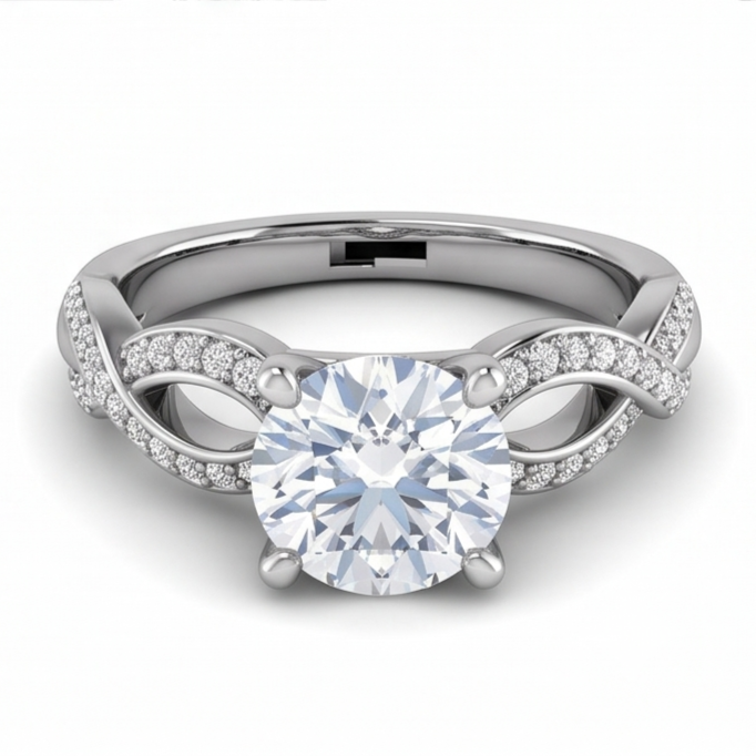 Echter Diamant Ring 1.97 Karat
