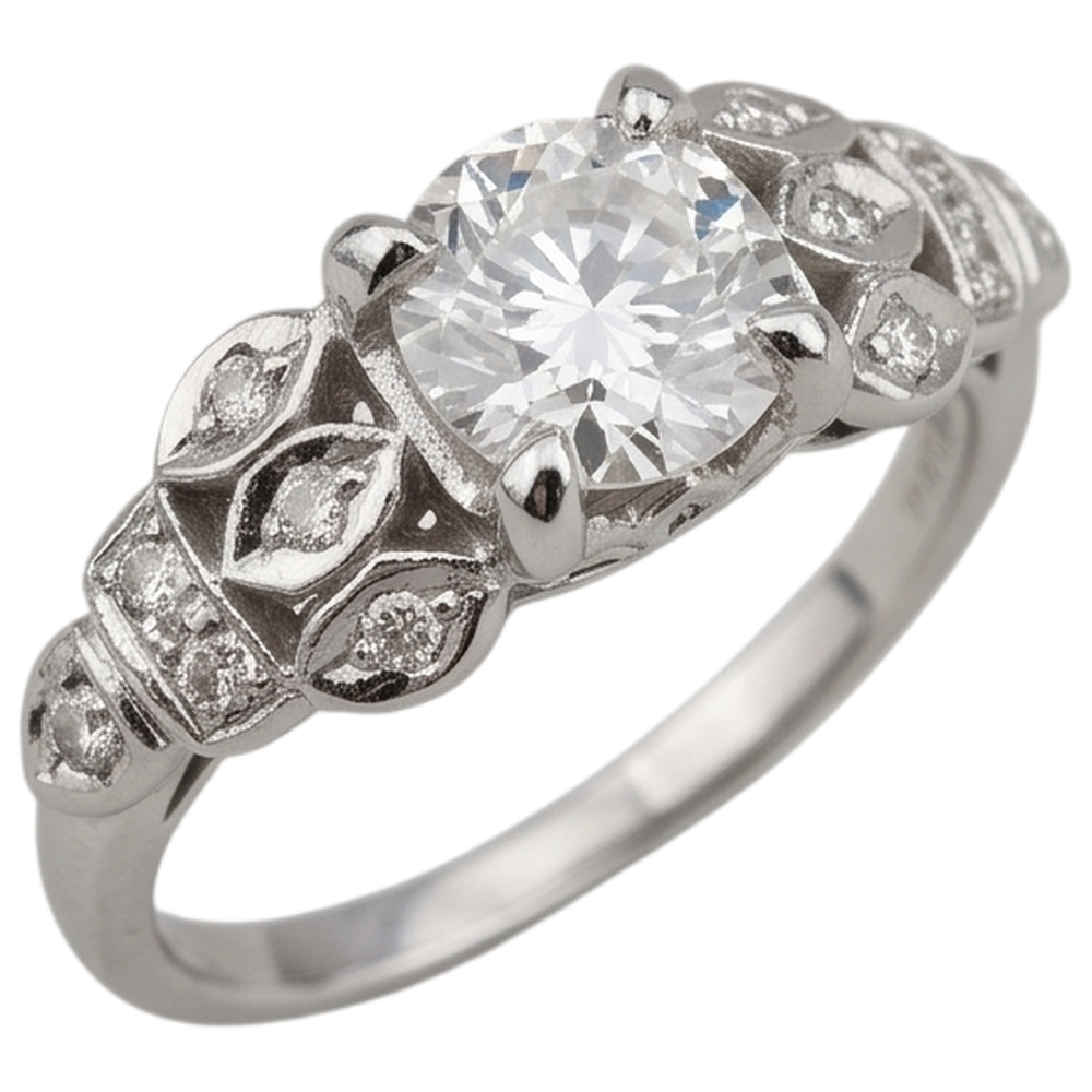 Echter Diamant Ring 1 Karat
