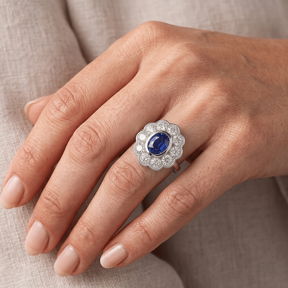 Echter Diamant Ring 1 Karat