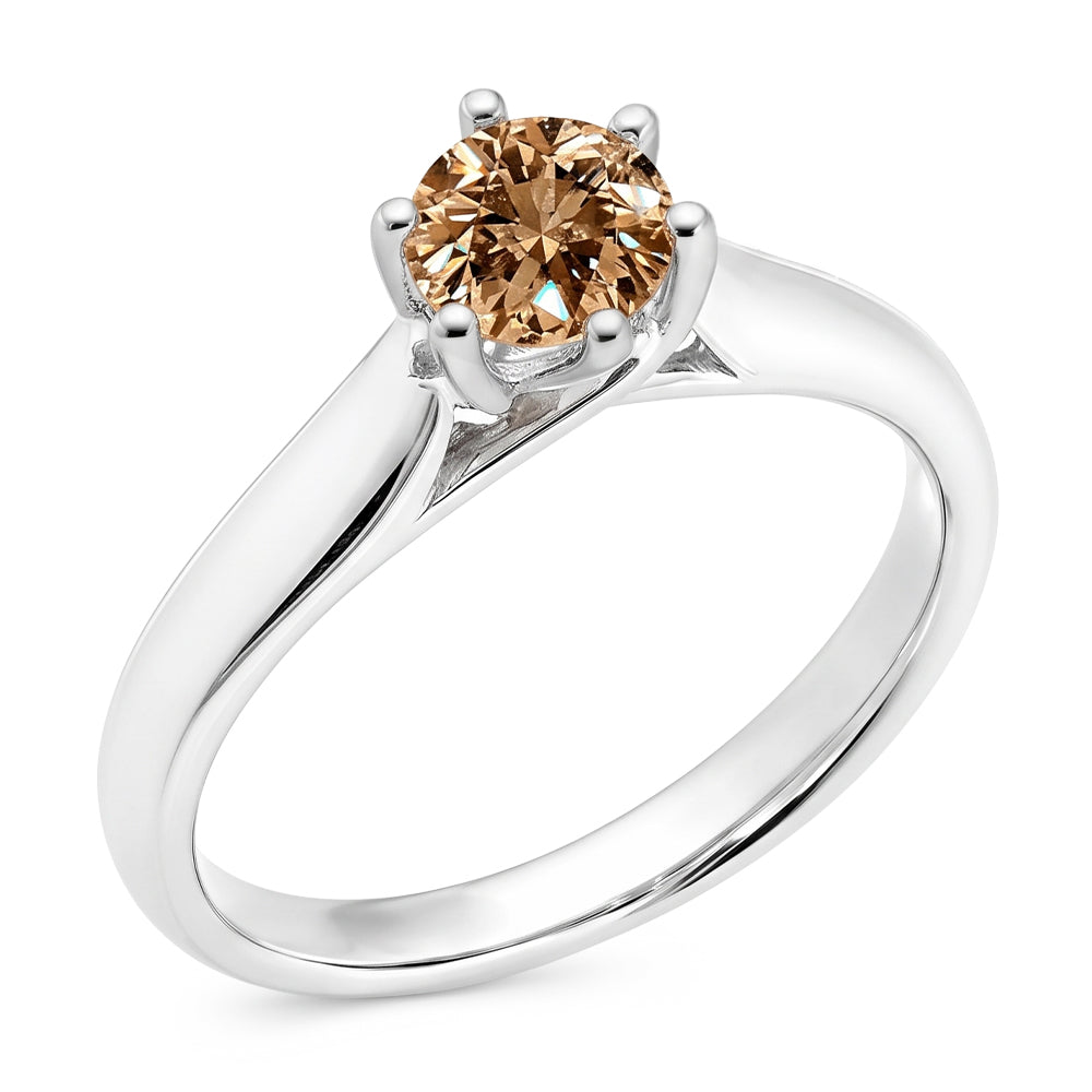 Echter Diamant Ring 1 Karat - Platin