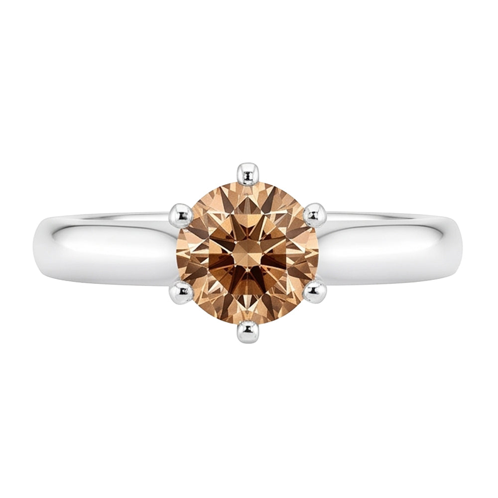 Echter Diamant Ring 1 Karat - Platin