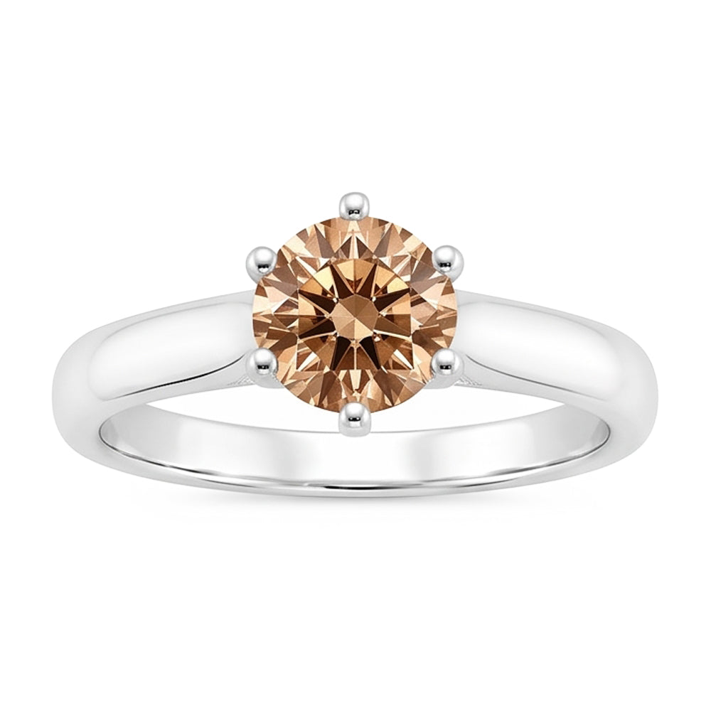 Echter Diamant Ring 1 Karat - Platin