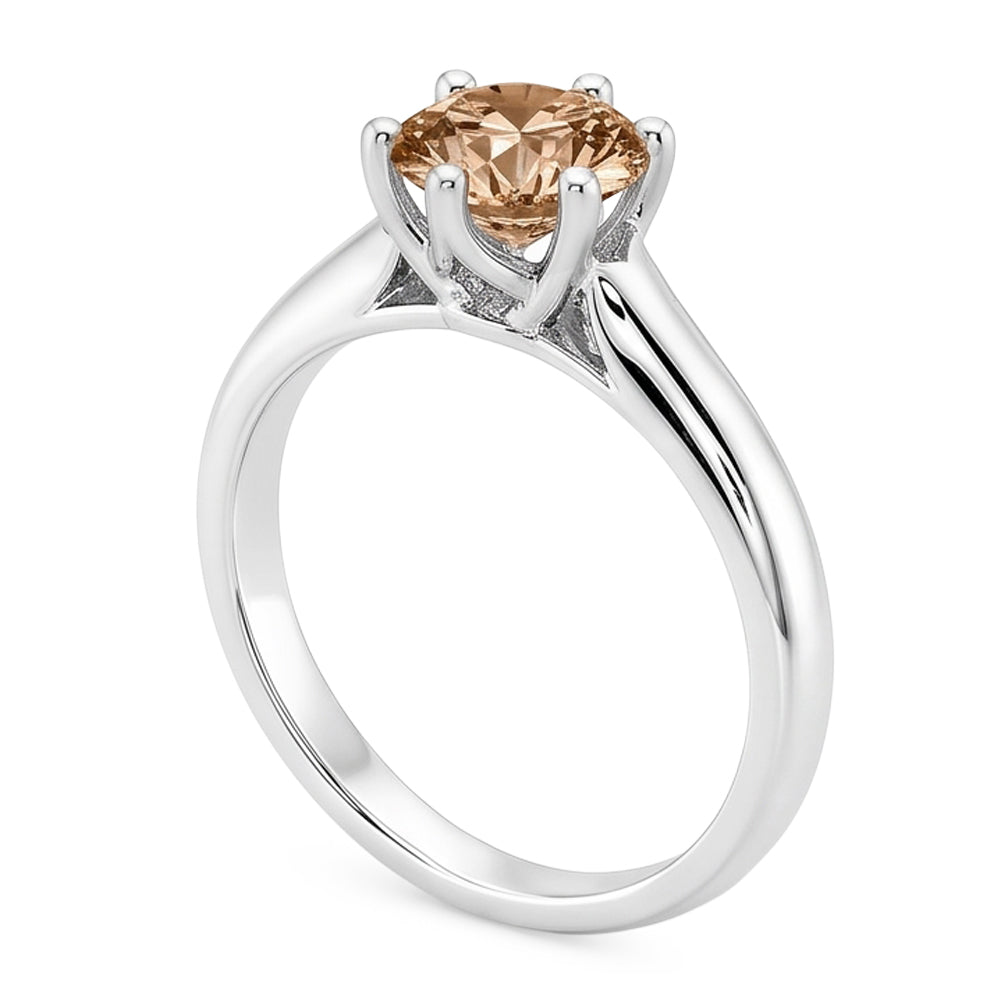 Echter Diamant Ring 1 Karat - Platin