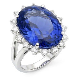 Echter Diamant Ring 10 Karat