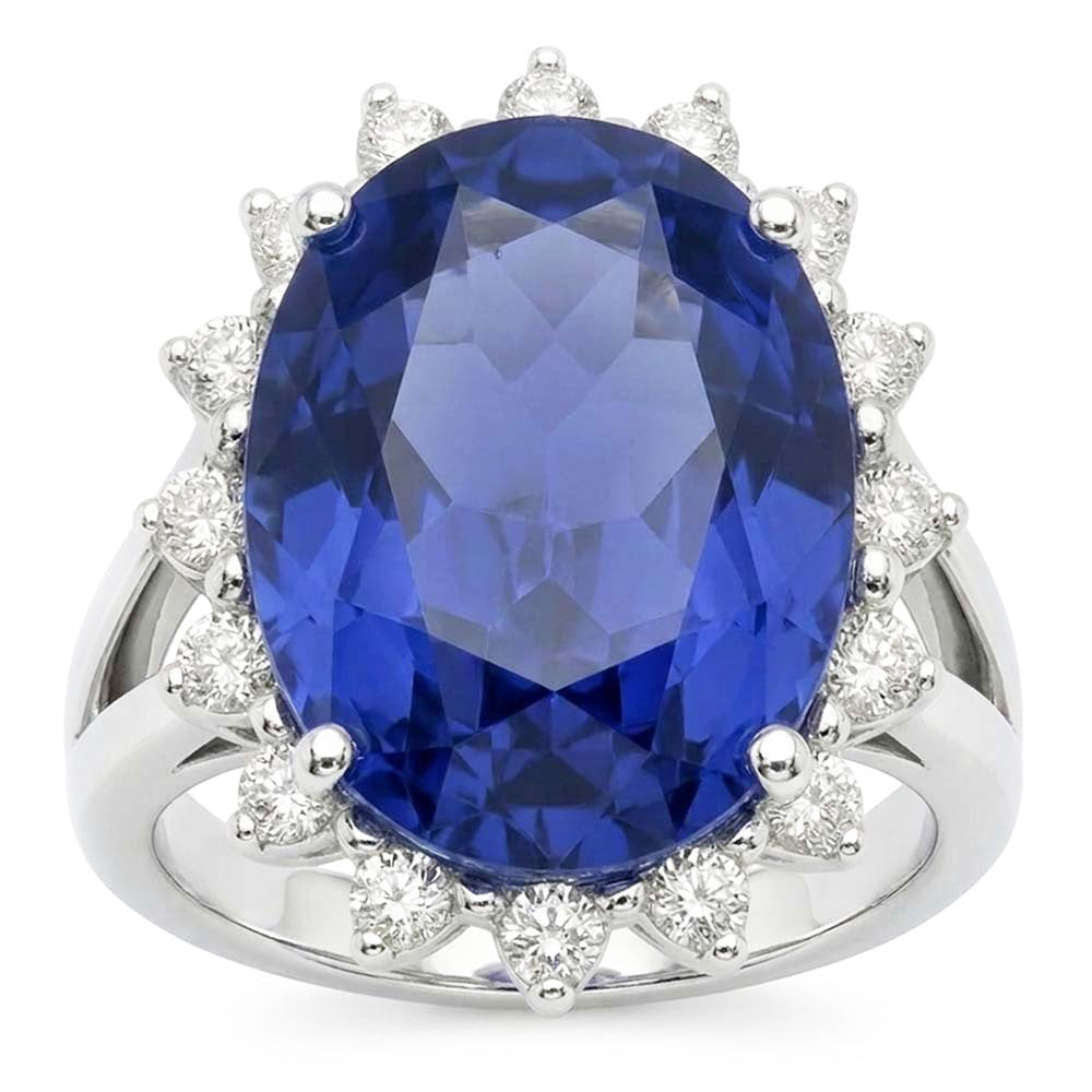 Echter Diamant Ring 10 Karat
