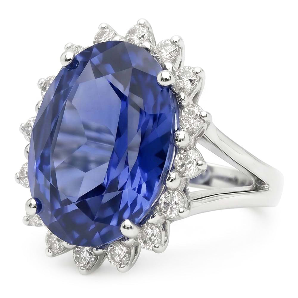 Echter Diamant Ring 10 Karat