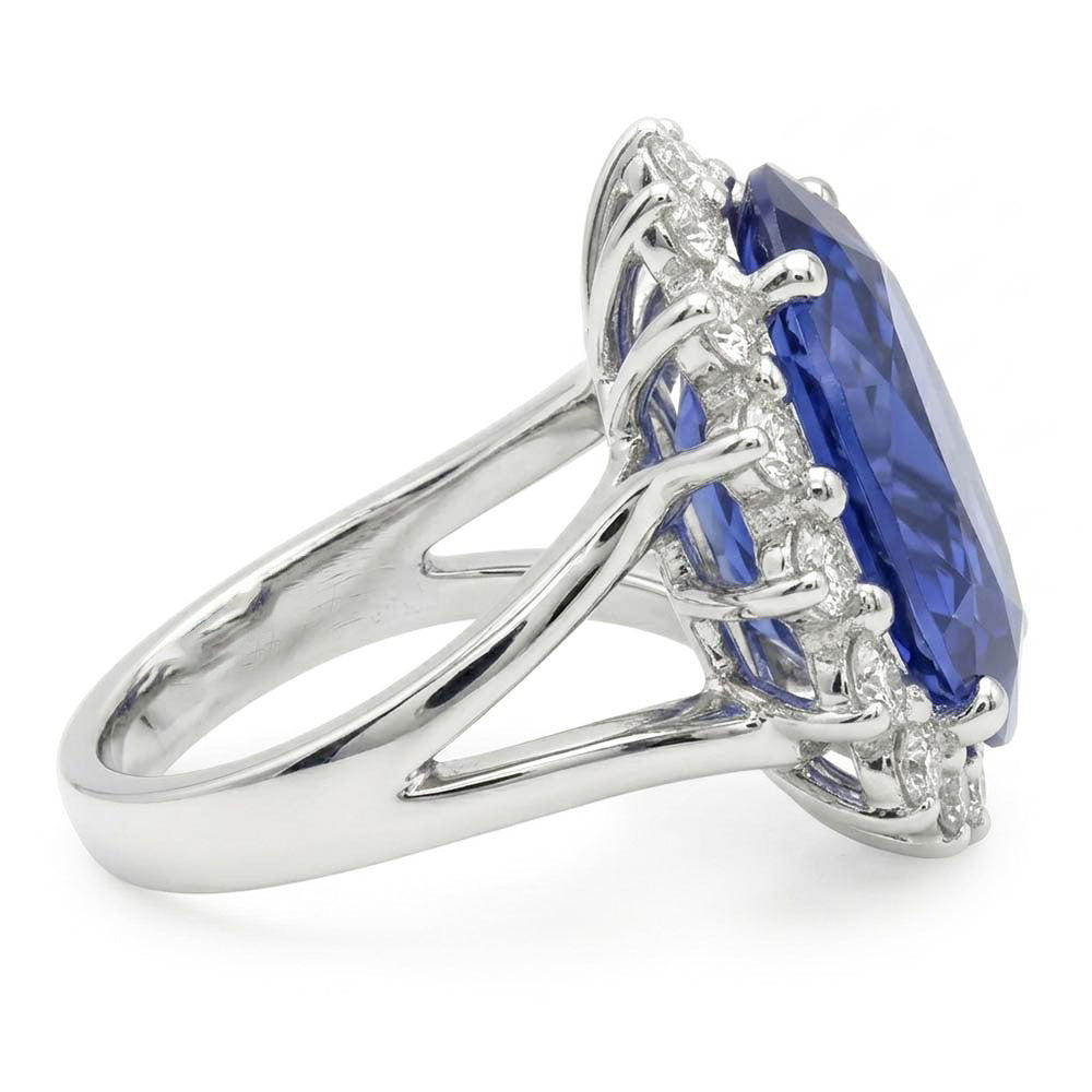 Echter Diamant Ring 10 Karat