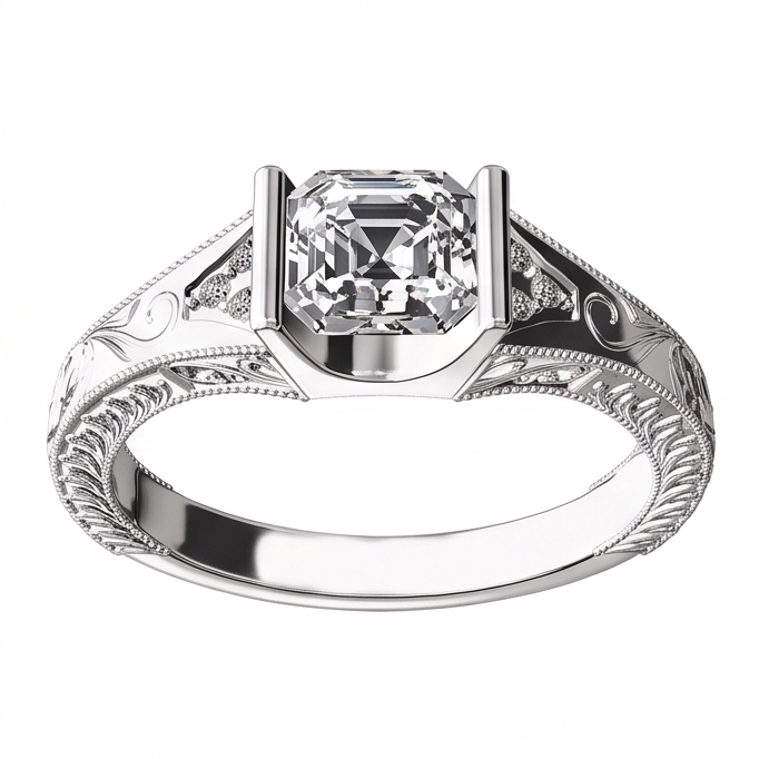 Echter Diamant Ring 14 Karat