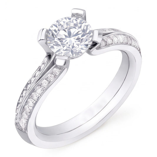 Echter Diamant Ring 14 Karat