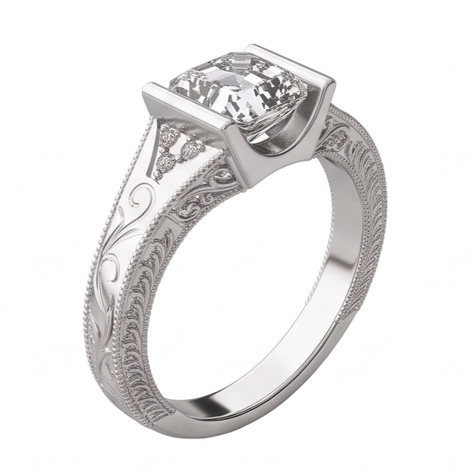 Echter Diamant Ring 14 Karat