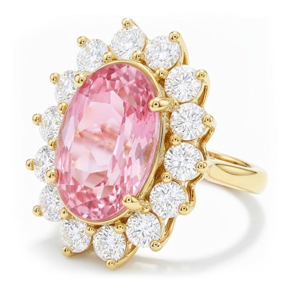 Echter Diamant Ring 14 Karat