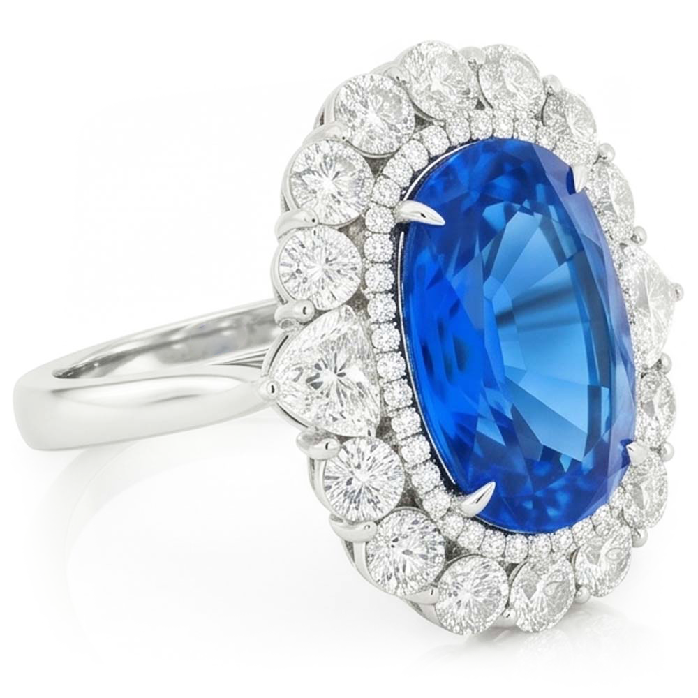 Echter Diamant Ring 14 Karat
