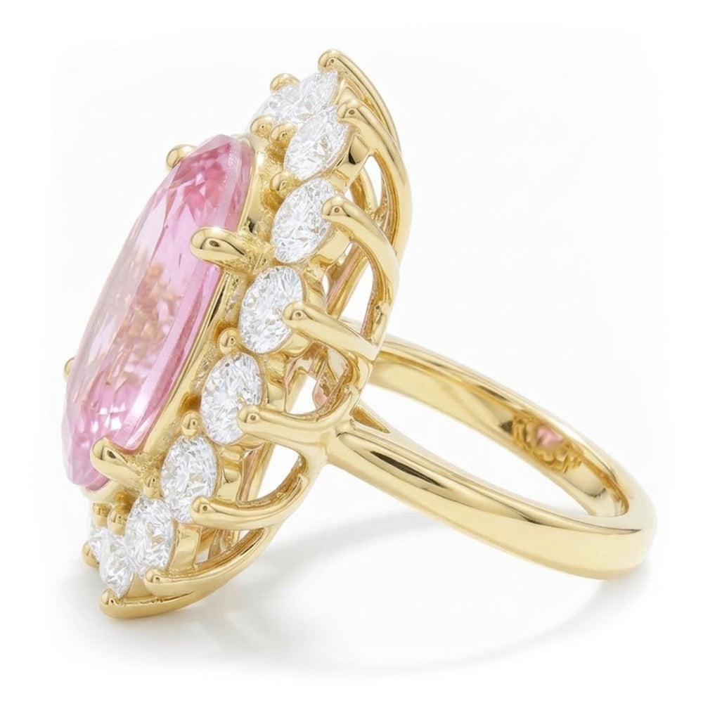 Echter Diamant Ring 14 Karat