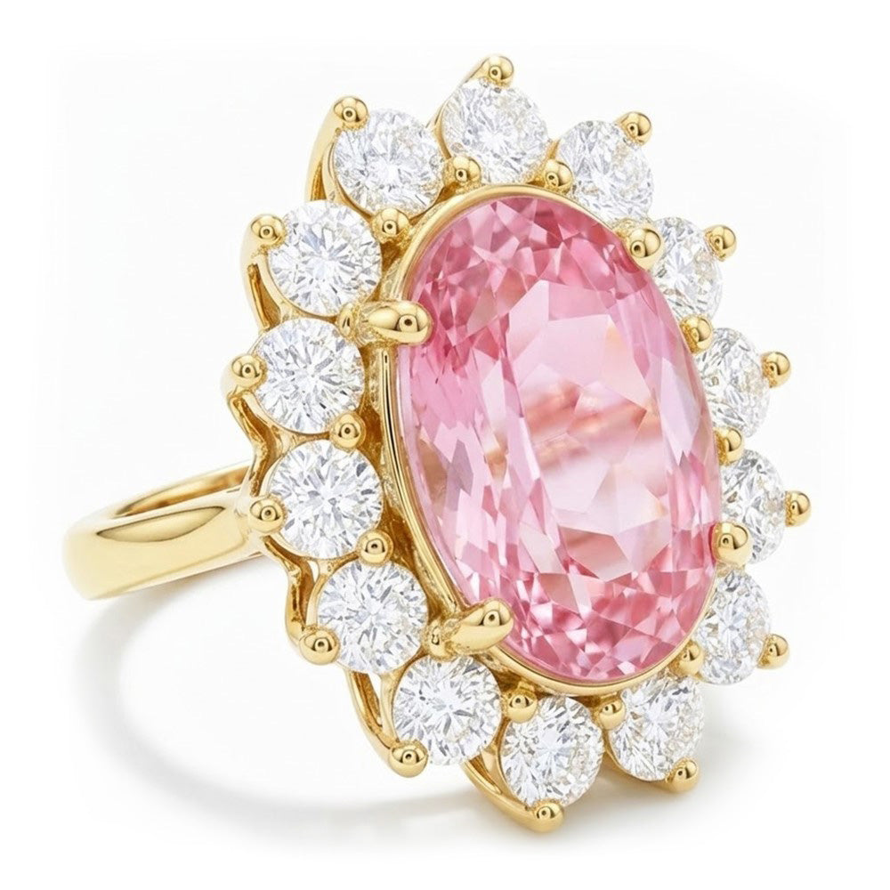 Echter Diamant Ring 14 Karat
