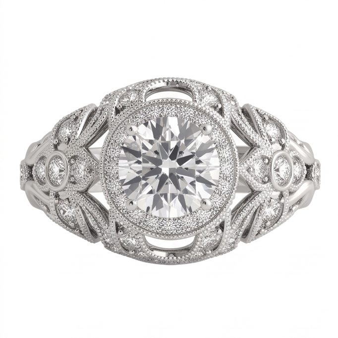 Echter Diamant Ring 2.0 Karat
