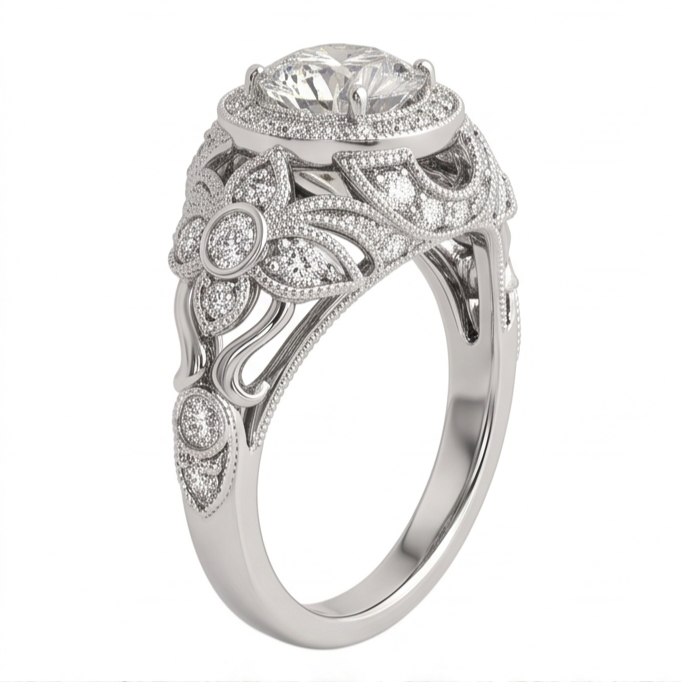 Echter Diamant Ring 2.0 Karat