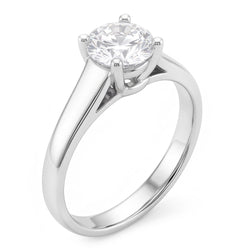 Echter Diamant Ring 2.01 Karat - Weißgold