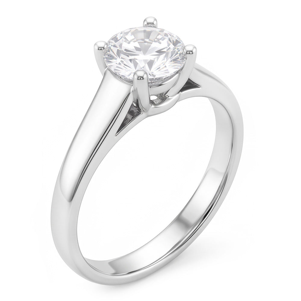 Echter Diamant Ring 2.01 Karat - Weißgold