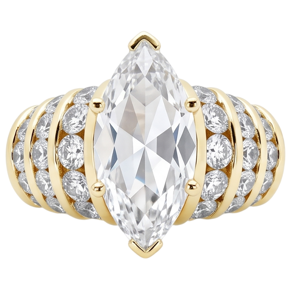 Echter Diamant Ring 2.5 Karat