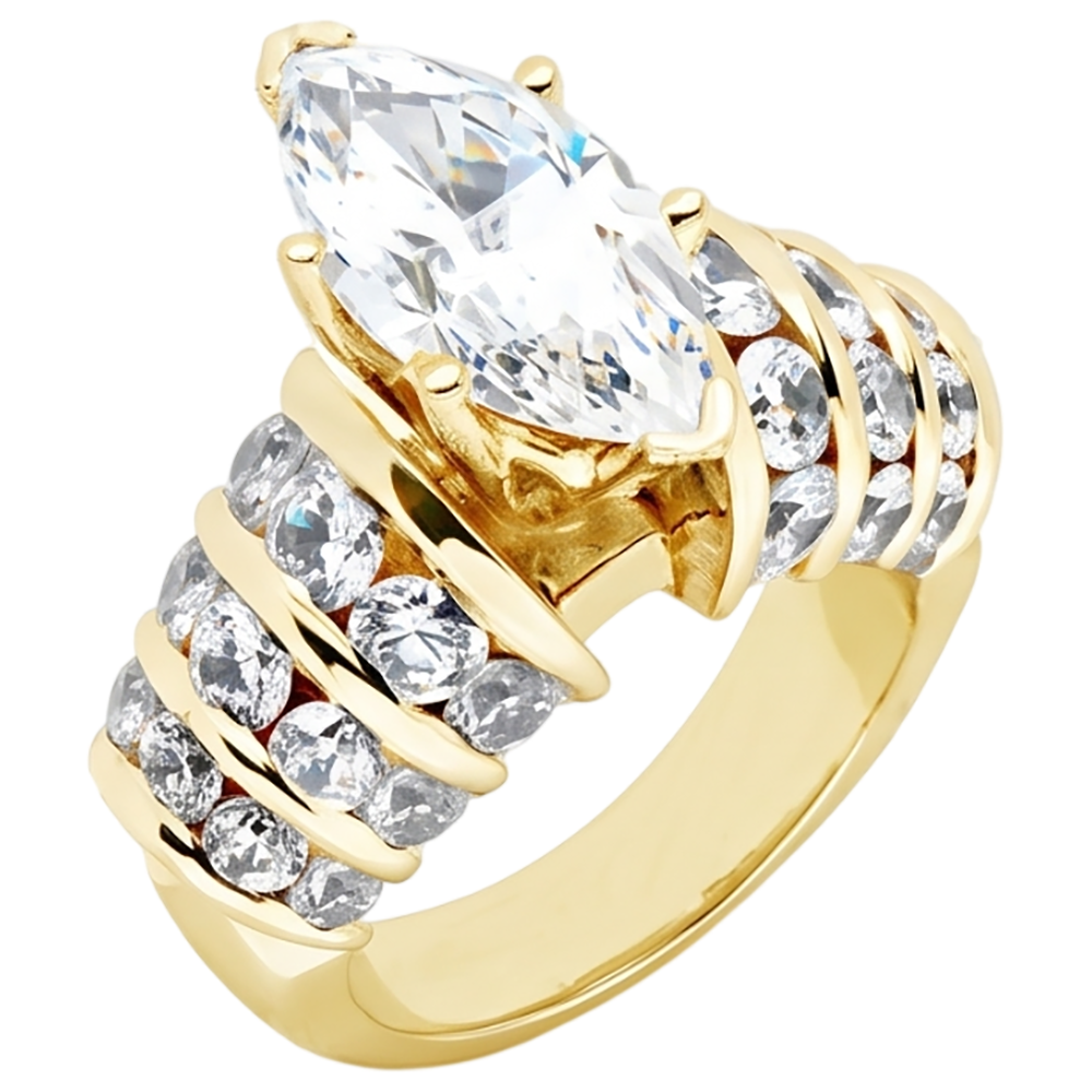 Echter Diamant Ring 2.5 Karat