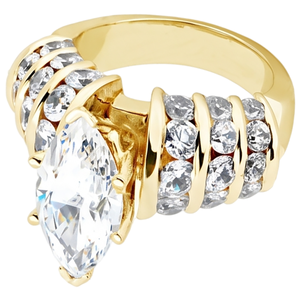 Echter Diamant Ring 2.5 Karat