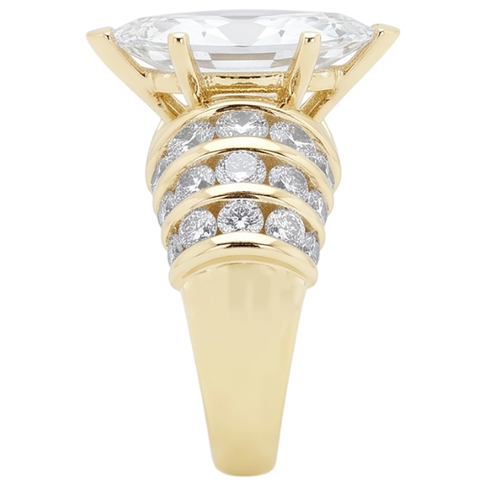 Echter Diamant Ring 2.5 Karat
