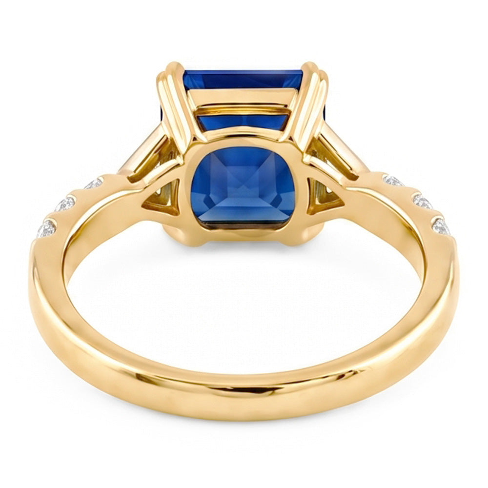 Echter Diamant Ring 2.50 Karat - Bicolor Gold