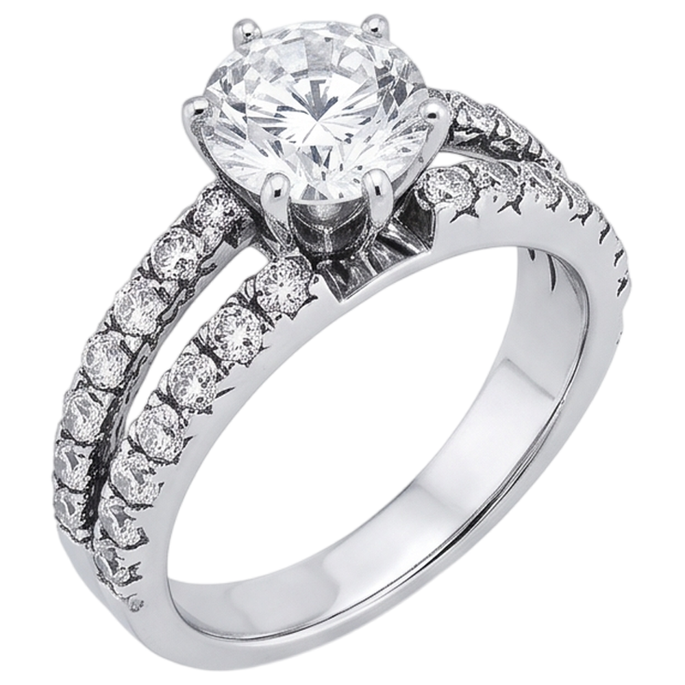 Echter Diamant Ring 2.50 Karat