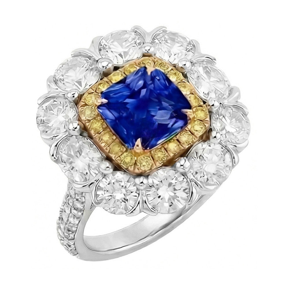 Echter Diamant Ring 2.50 Karat