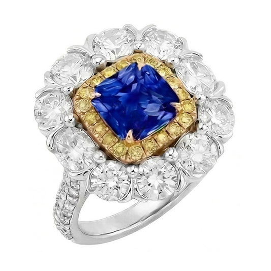 Echter Diamant Ring 2.50 Karat