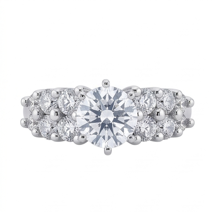Echter Diamant Ring 2.50 Karat