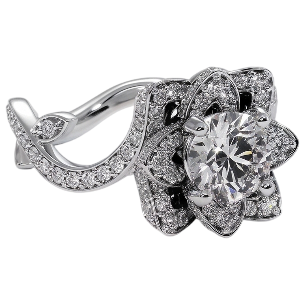 Echter Diamant Ring 2.50 Karat