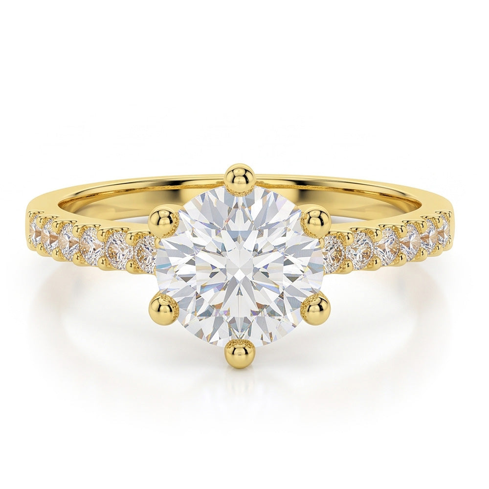 Echter Diamant Ring 2.50 Karat