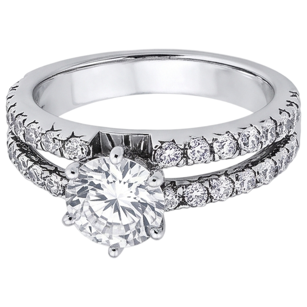Echter Diamant Ring 2.50 Karat