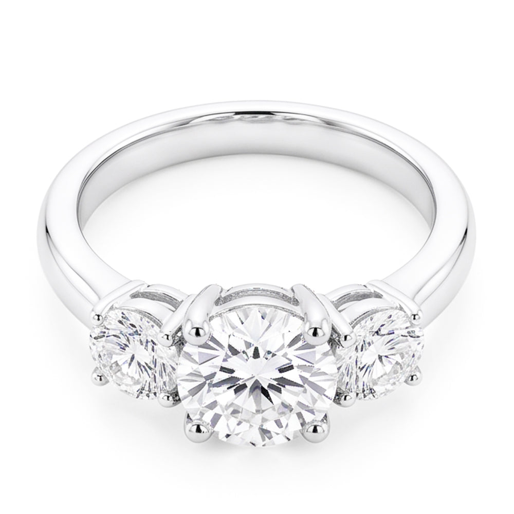 Echter Diamant Ring 2.50 Karat