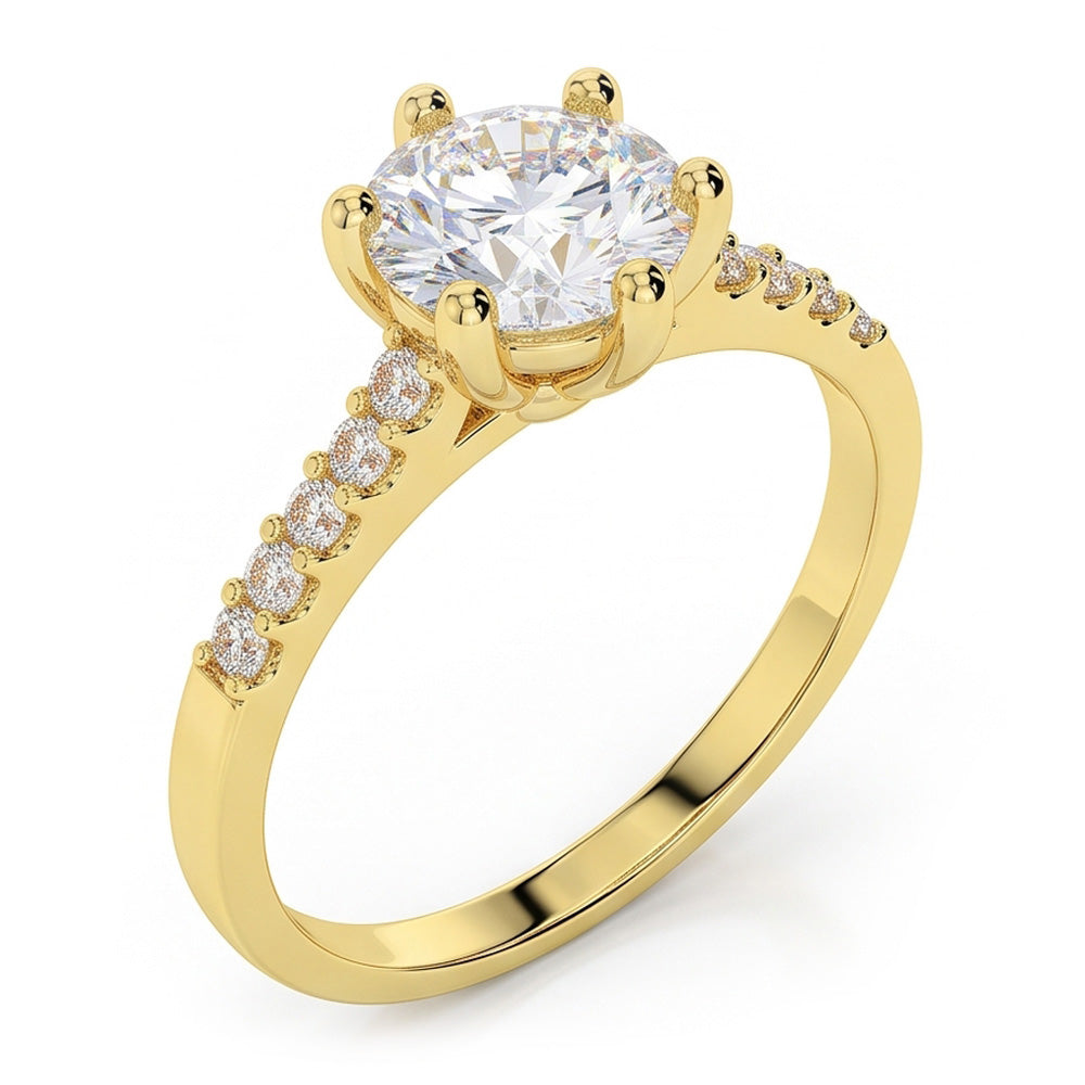 Echter Diamant Ring 2.50 Karat