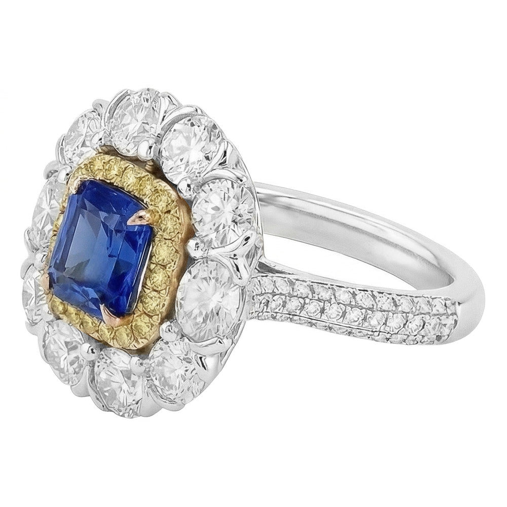 Echter Diamant Ring 2.50 Karat