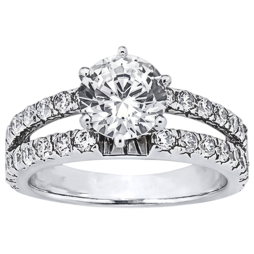 Echter Diamant Ring 2.50 Karat