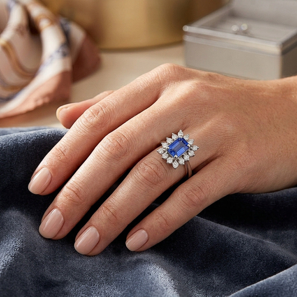 Echter Diamant Ring 2.50 Karat